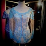 kebaya sabrina biru