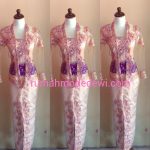 Kebaya Kartini Warna Salem Payet